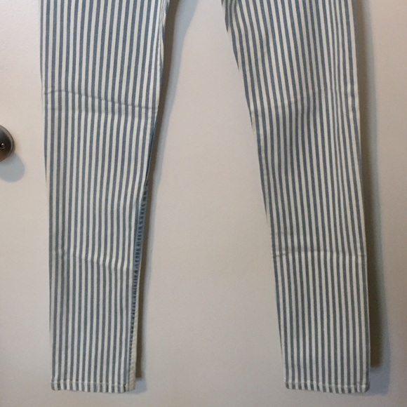Skinny Stretchy Stripes Jeans, 27, New - Picture 6 of 8